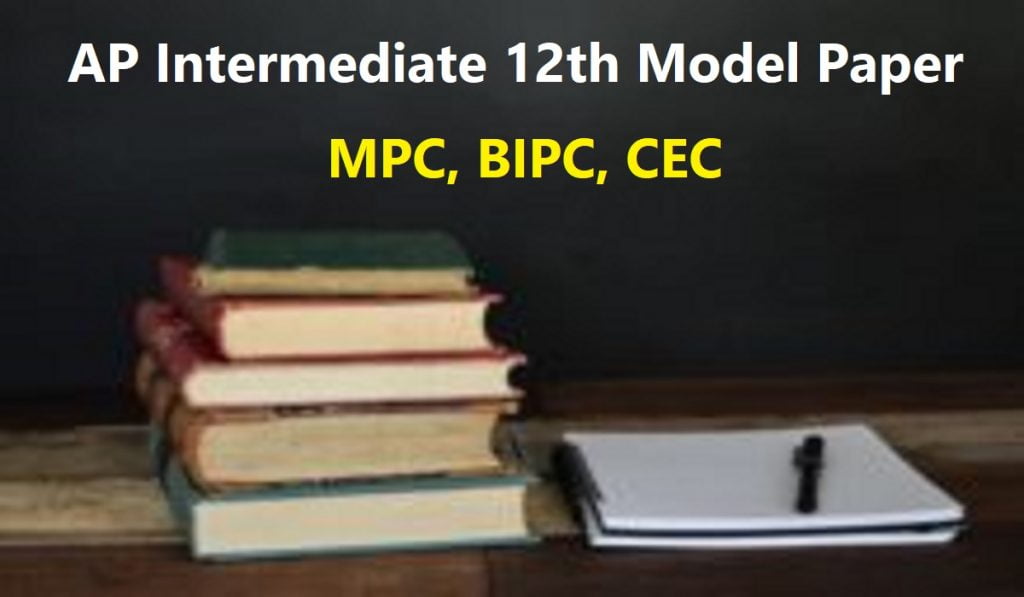 TS inter Model Papers 2021 Jr and Sr intermediate Telangana Board