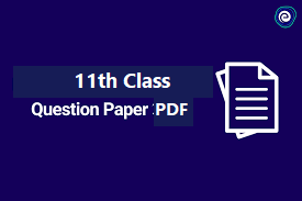 11th Question Paper 2024, +1 Model Paper 2024, Plus 1, Question Paper 2024